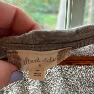 Altered State grey size small midi dress